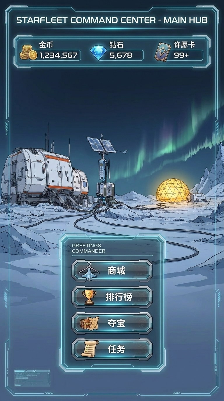 星舰指挥中心主枢纽
